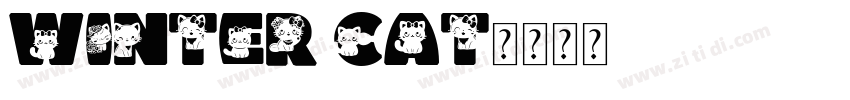 Winter Cat字体转换